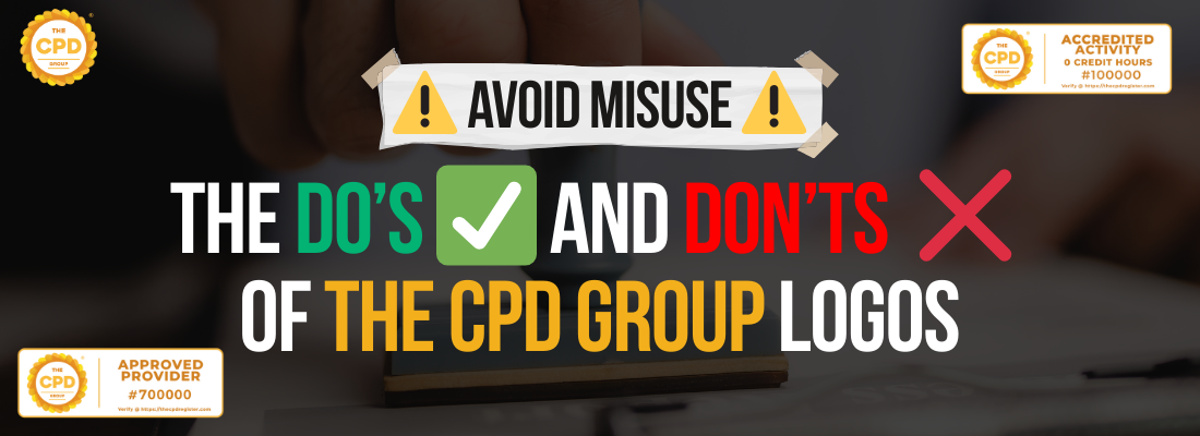 Avoid Misuse: The Do’s and Don’ts of The CPD Group Logo